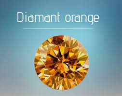 diamant fancy orange